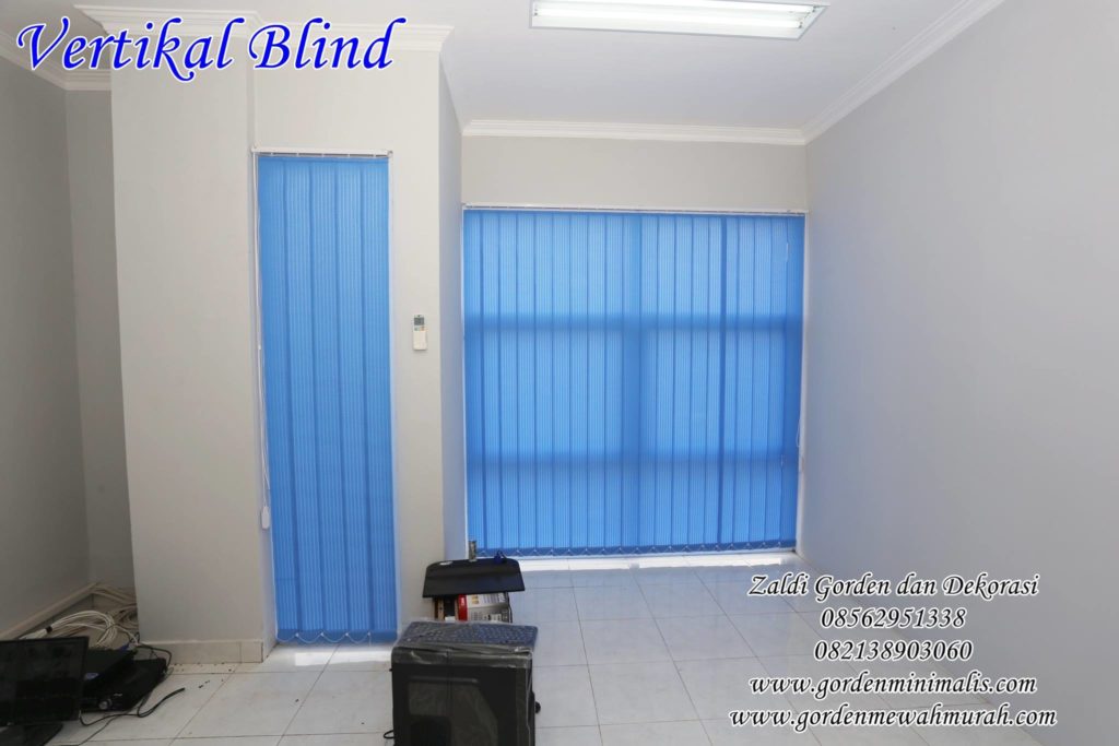 gorden vertikal blind murah bahan dimout