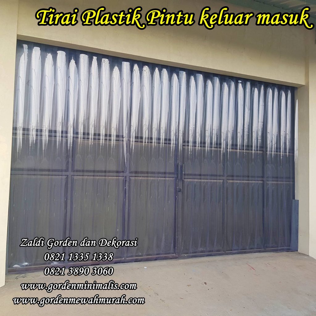 Gorden Plastik transparan pvc strip curtain untuk pembatas pintu gudang pabrik industri restoran ruang bersih (1)