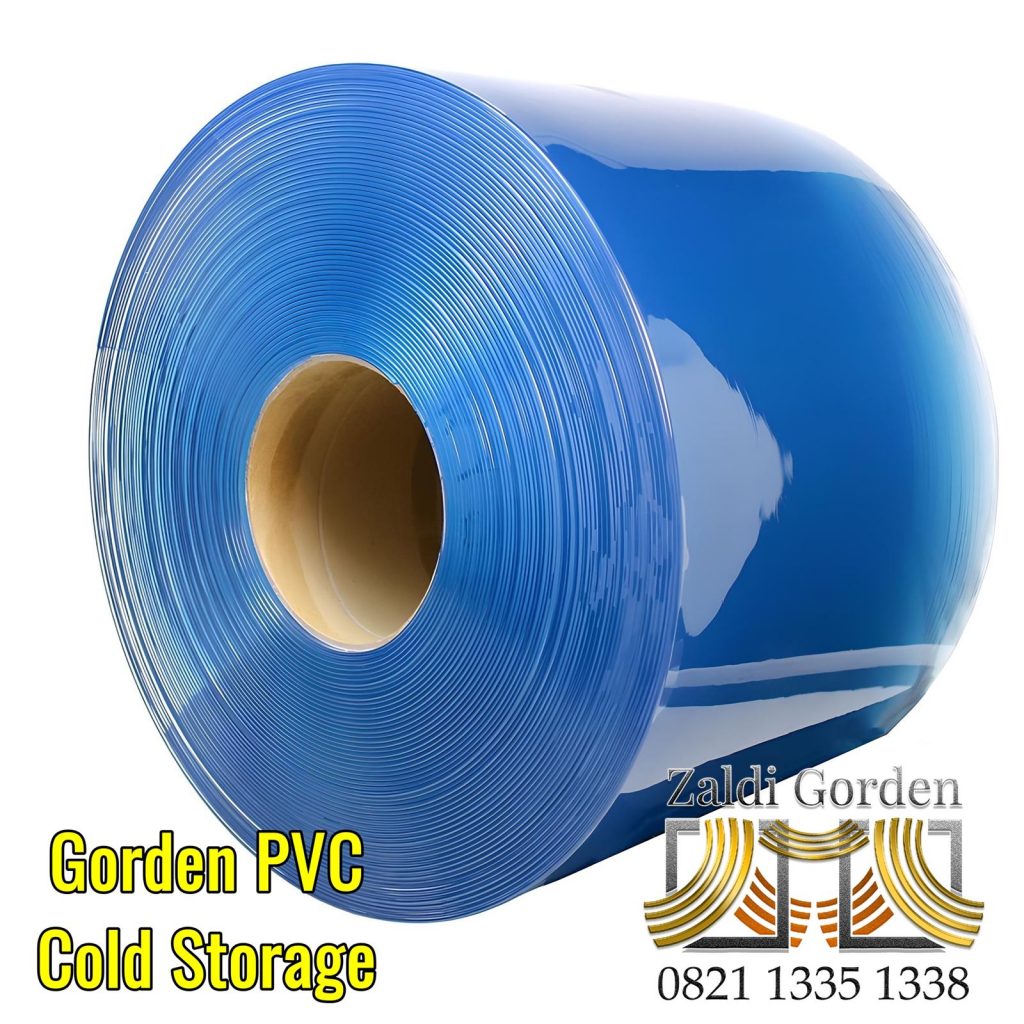 Tirai Plastik Transparan untuk ruang pendingin cold storage pvc strip curtain polar jeli (2)