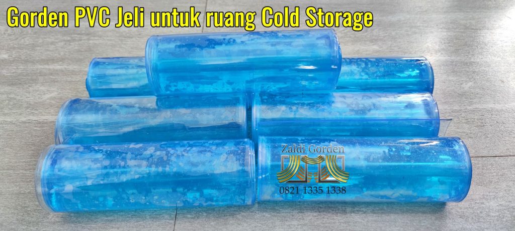 Tirai Plastik Transparan untuk ruang pendingin cold storage pvc strip curtain polar jeli (4)