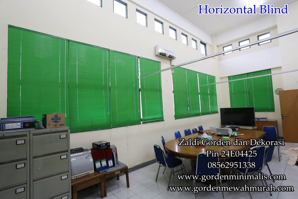 Gorden horizontal blind minimalis modern