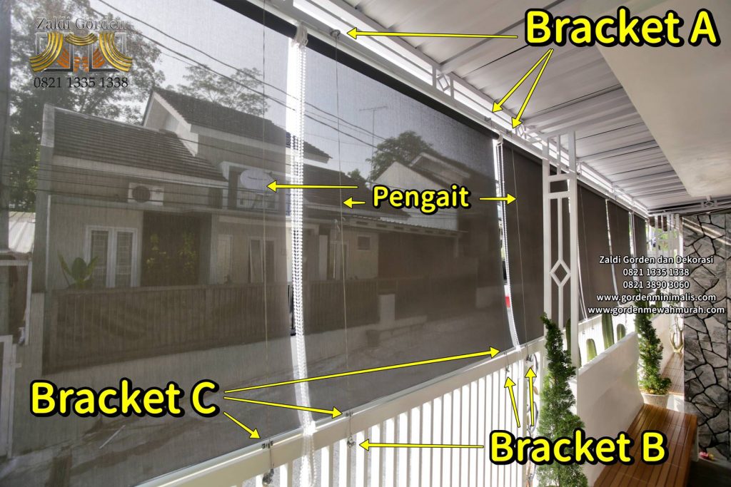 Gorden Outdoor tampias Hujan suntex blind (10)