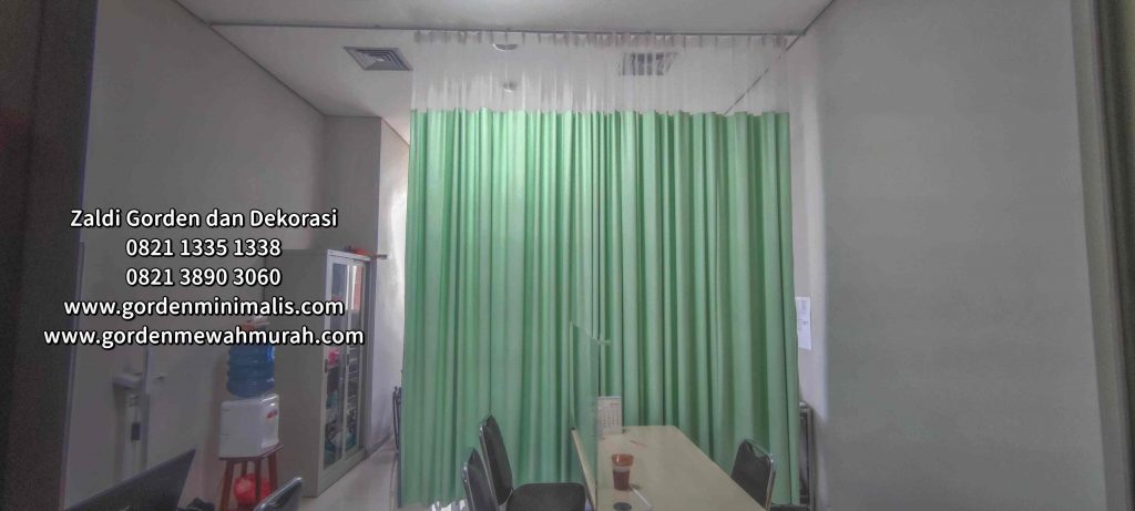 Gorden Rumah Sakit Bahan PVC anti noda anti bakteri fire retandant terbaru 1 (2)