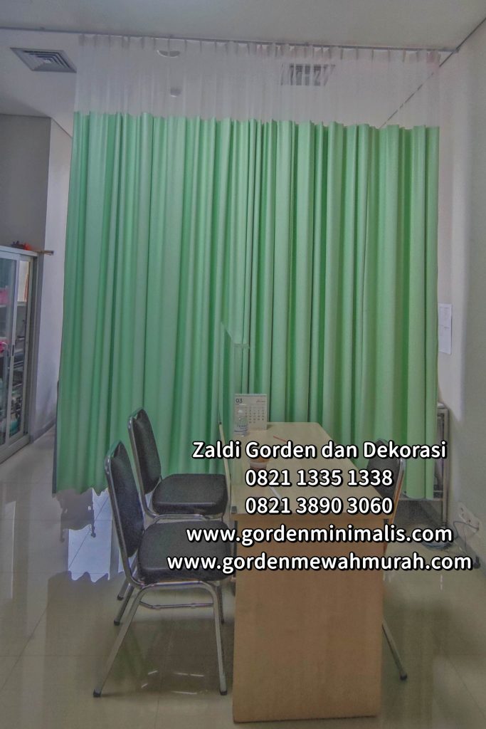 Gorden Rumah Sakit Bahan PVC anti noda anti bakteri fire retandant terbaru 1 (2)