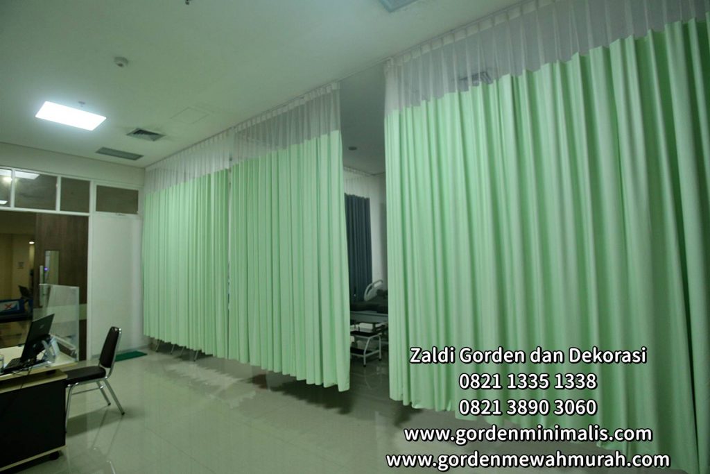 Gorden Rumah Sakit Bahan PVC anti noda anti bakteri fire retandant terbaru 1 (2)