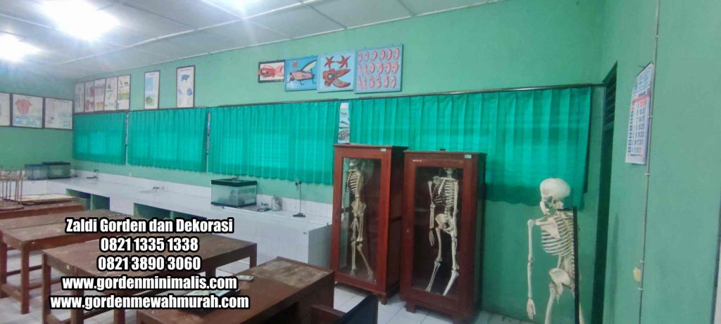 Gorden murah untuk sekolah kantor gorden minimalis 1