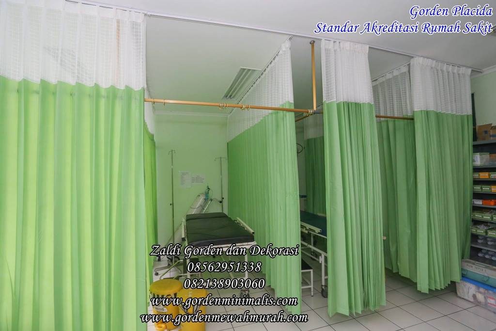 gorden pvc anti noda untuk rumah sakit atau klinik