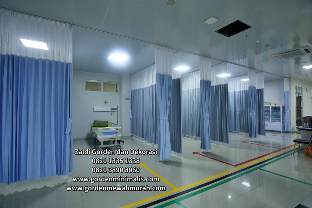 gorden pvc anti noda untuk rumah sakit atau klinik