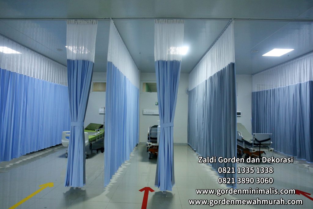 gorden pvc anti noda untuk rumah sakit atau klinik