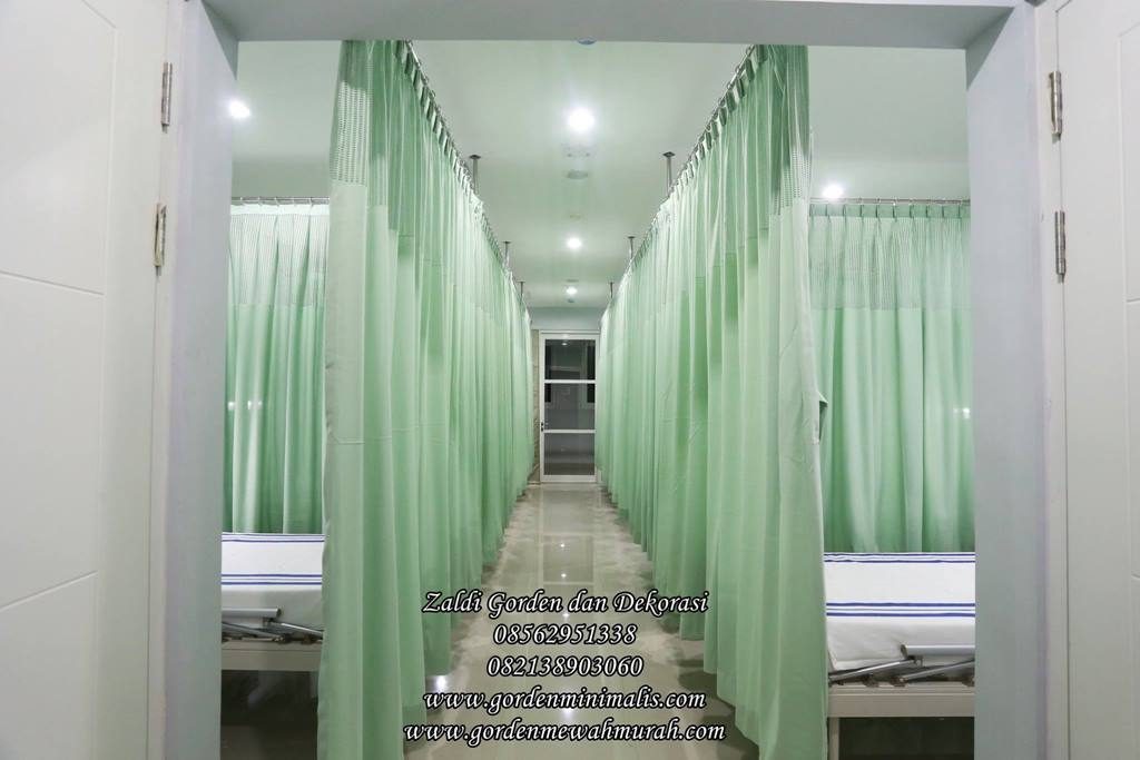 gorden rumah sakit bahan anti bakteri