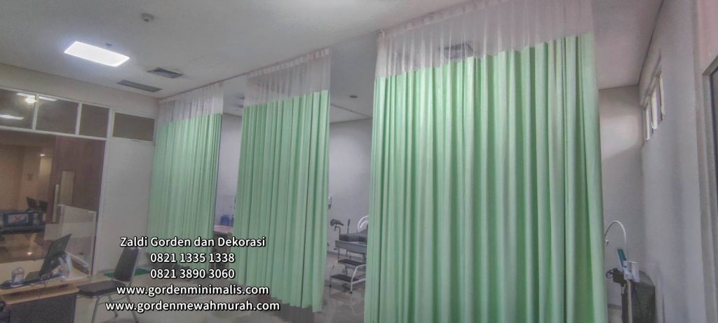 gorden rumah sakit bahan pvc standar nasional akreditasi