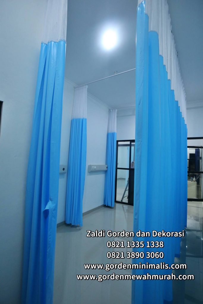 gorden rumah sakit bahan anti noda anti bakteri