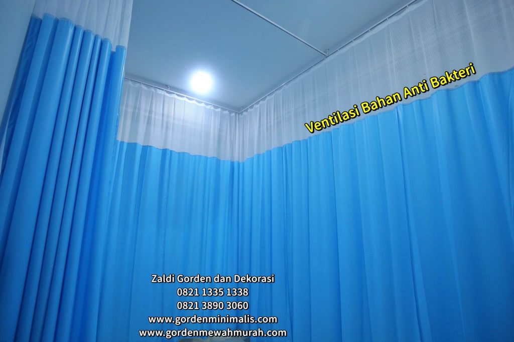 gorden rumah sakit bahan pvc