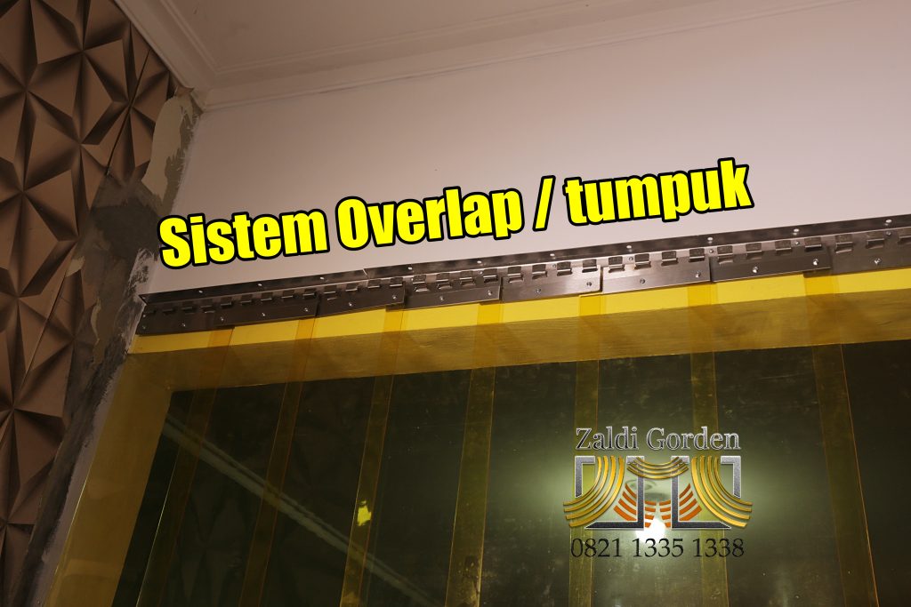 Tirai Plastik Transparan untuk Memisahkan Ruang Dapur Pastry dan Menjaga Suhu AC